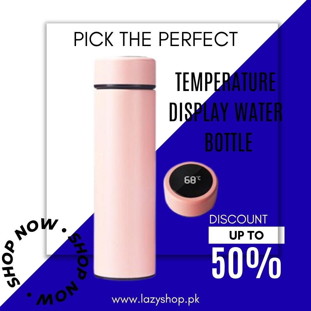 Temperature Display Water Bottle
