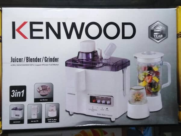 Kenwood 3 in 1 Jucier Blender