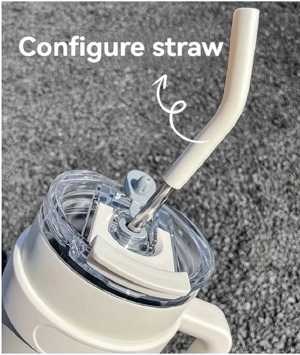 Large-Capacity Stainless Steel Insulated Tumbler