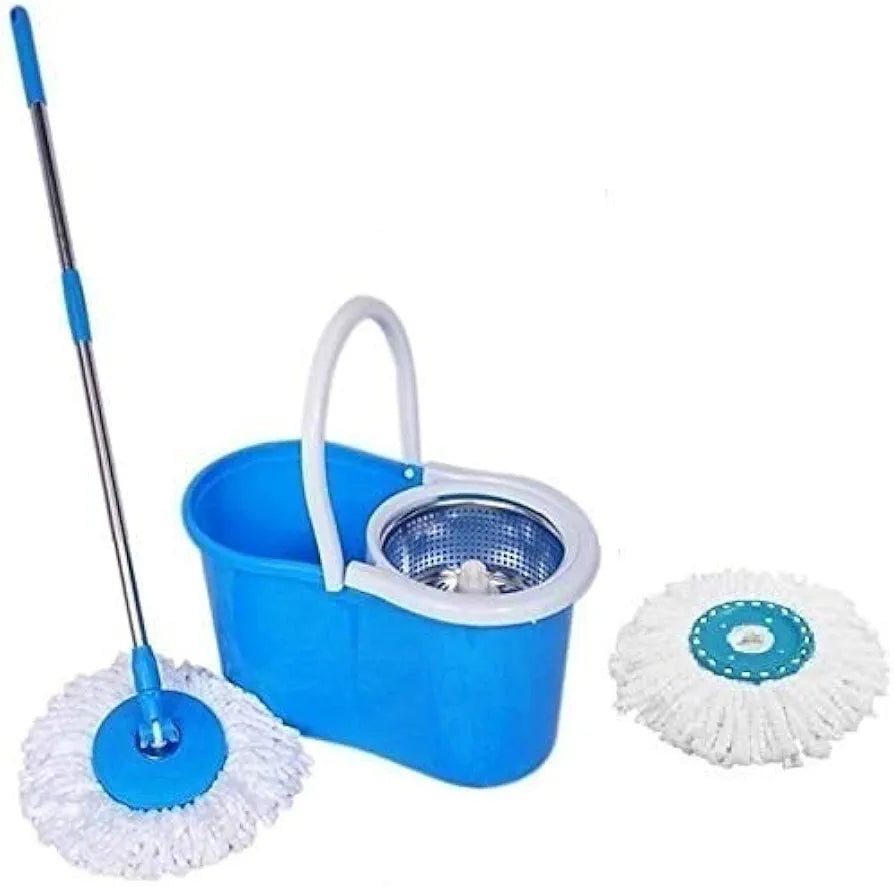 360 Cleaning Spin Mop for Steel Bucket Floor Cleaning