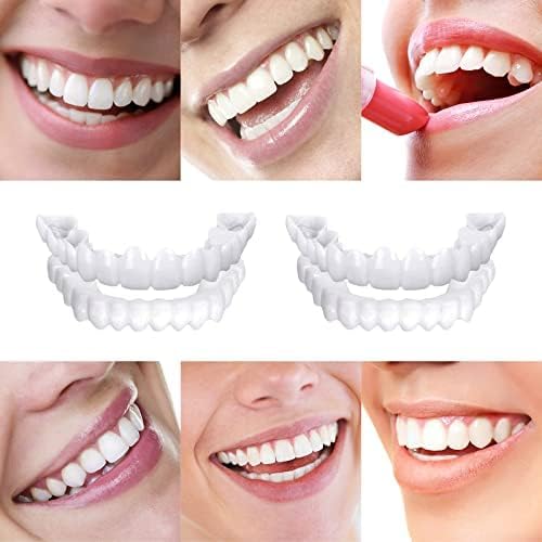 Instant Smile Reusable Snap On Veneers (Upper & Lower)
