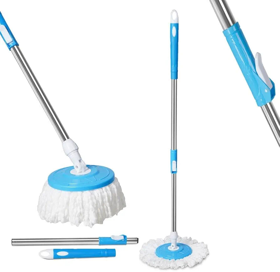 360 Cleaning Spin Mop for Steel Bucket Floor Cleaning
