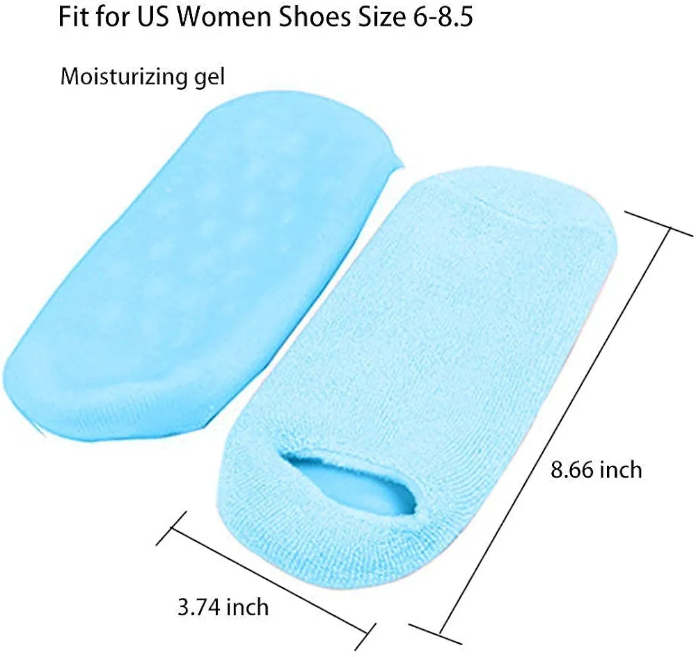 Ultra-Soft Moisturizing Gel Socks