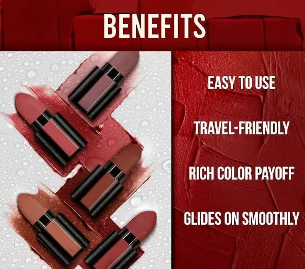 Fabulous Matte Shades 5 Lipstick in 1