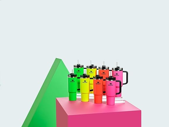 Stanley Tumbler Neon Green