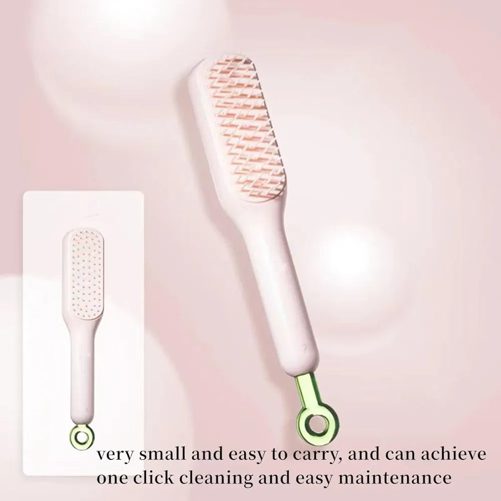 Self Cleaning Hairbrush