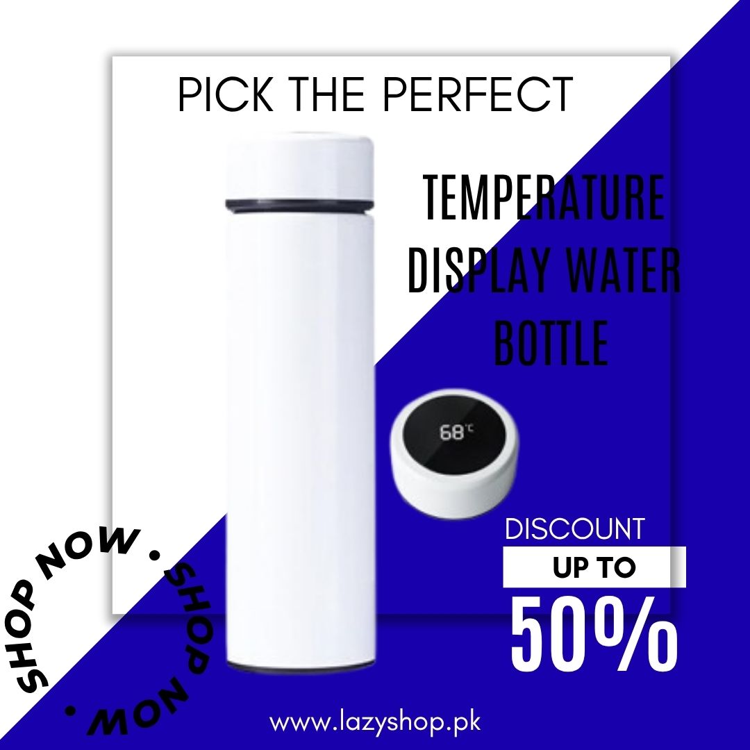 Temperature Display Water Bottle