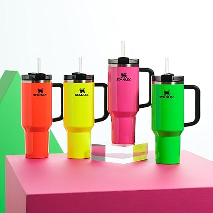 Original Stanley Tumbler Neon Yellow
