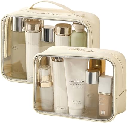 Clear Vanity Pouch Bag