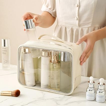 Clear Vanity Pouch Bag