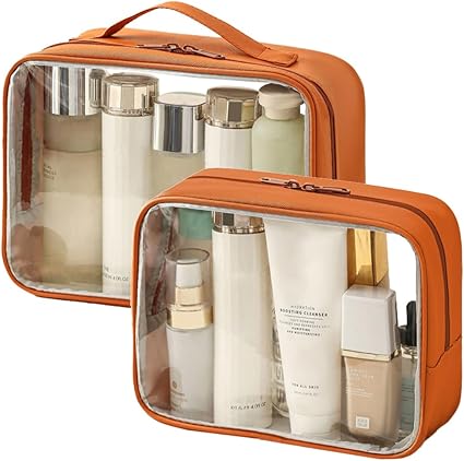 Clear Vanity Pouch Bag