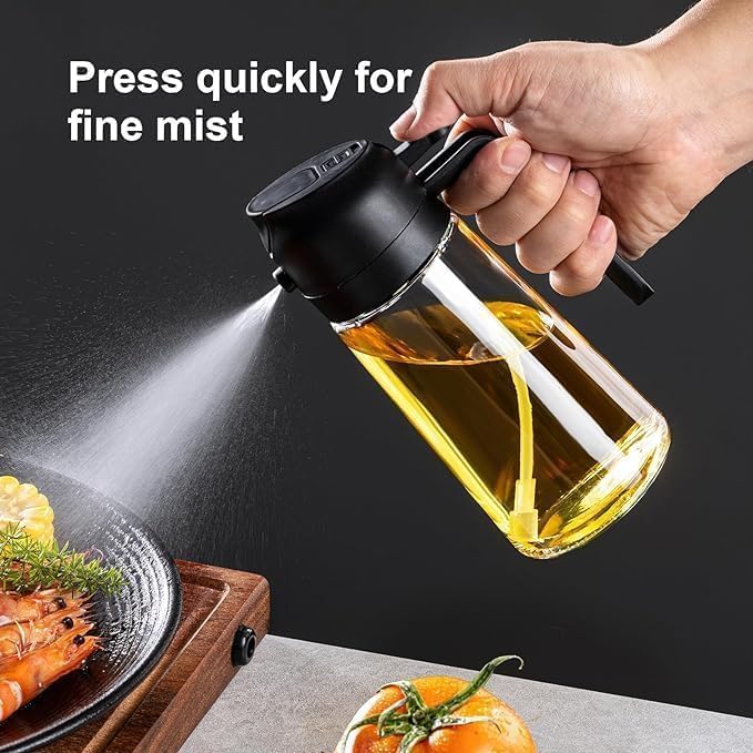 Lazyshop 2 in 1 Oil Spray Bottle
