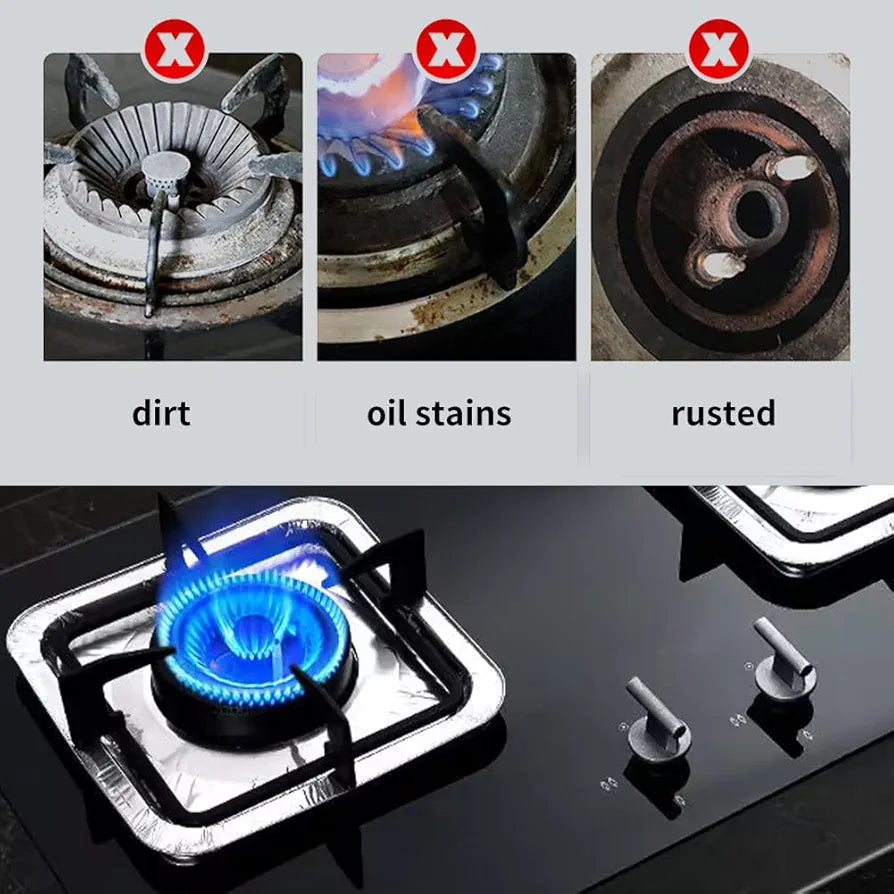 Pack Of 10 Gas Stove Protective Mat