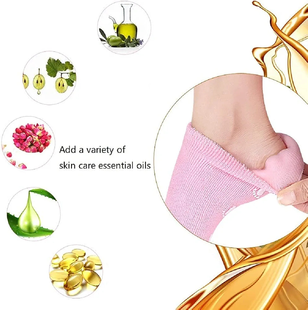 Ultra-Soft Moisturizing Gel Socks