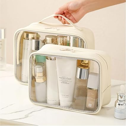Clear Vanity Pouch Bag