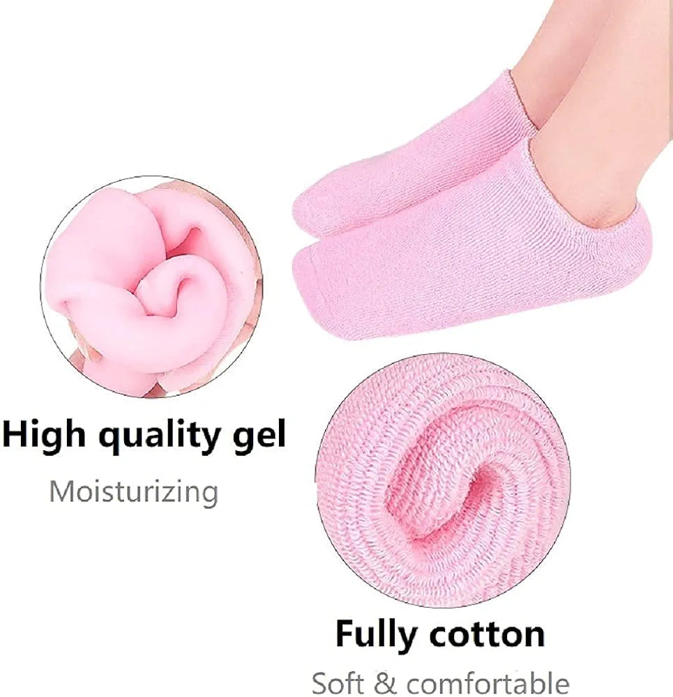 Ultra-Soft Moisturizing Gel Socks