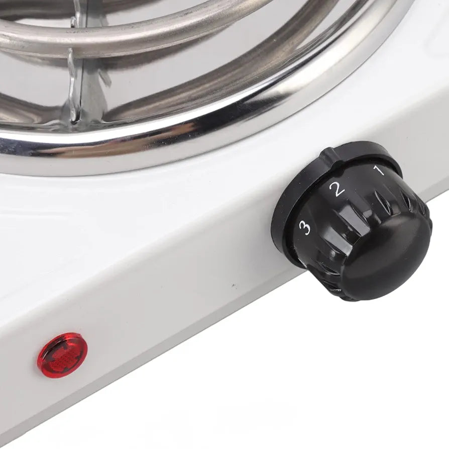 Double Electric Hot Stove with 5-Stage Control