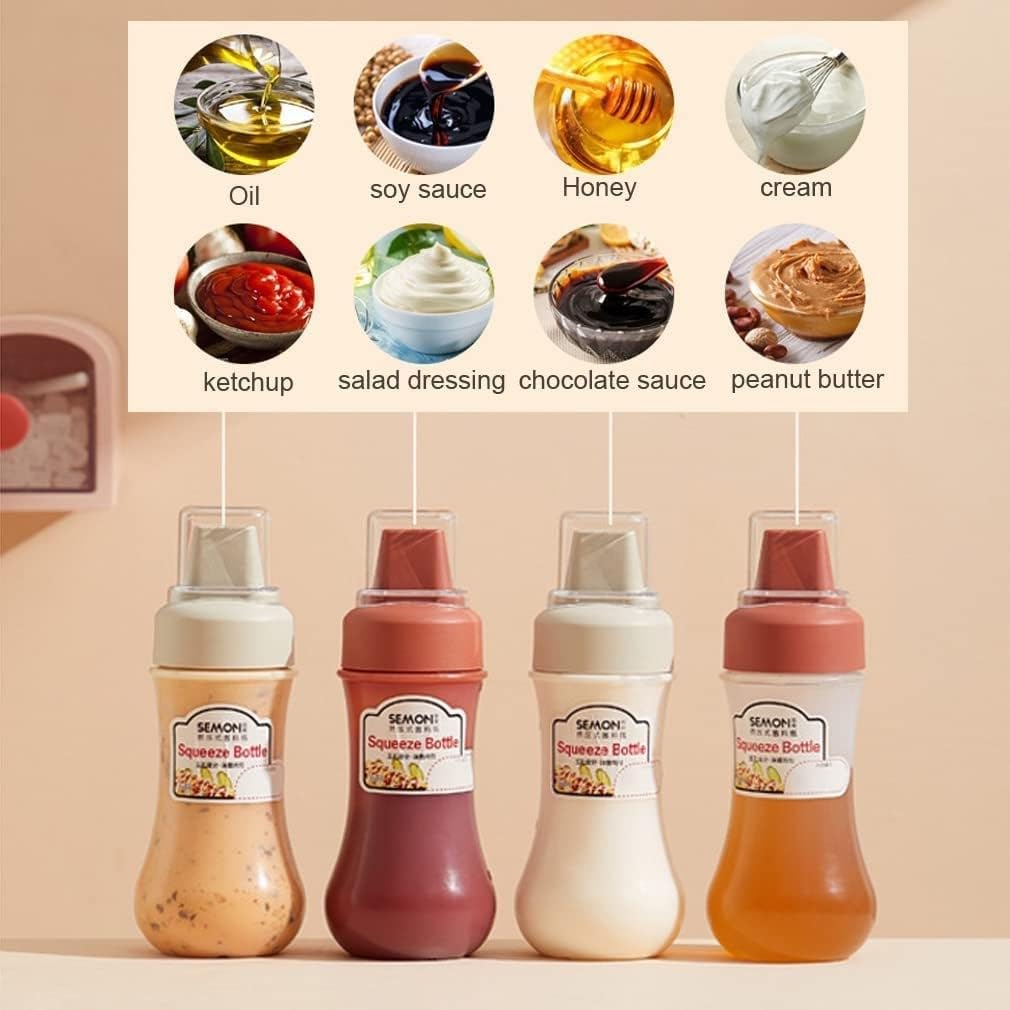 Portable Sauce Dispenser Bottle