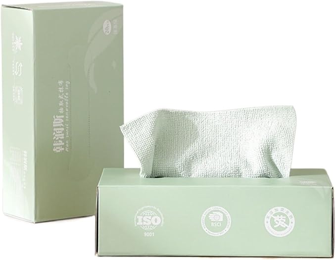 Reusable Microfiber Cleaning Cloths Box (20 Pieces)