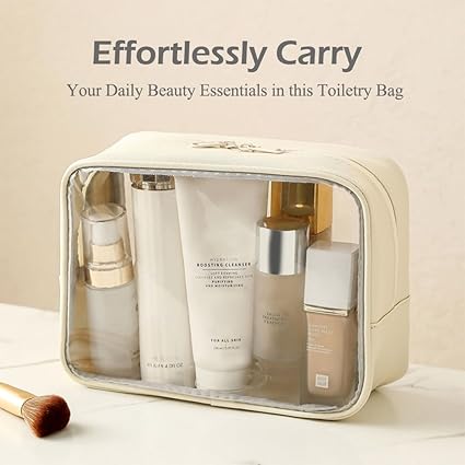 Clear Vanity Pouch Bag