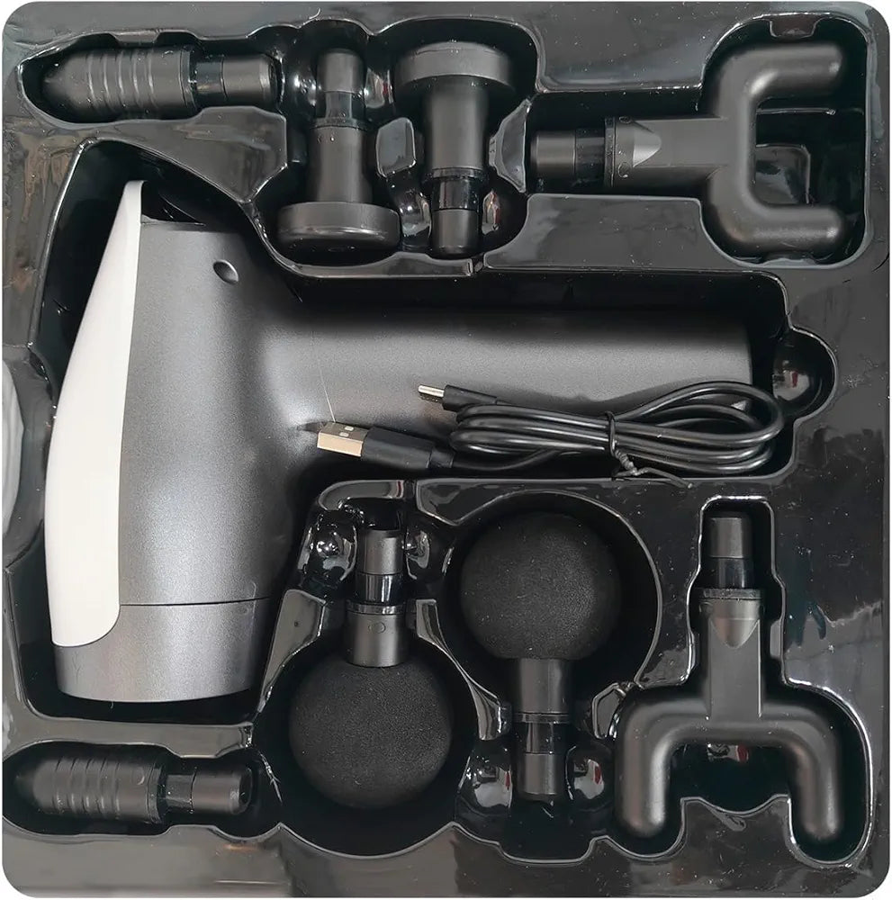 Double Massage Gun with 10 Speed Level