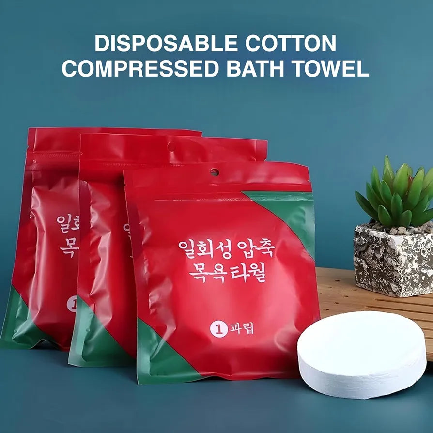 Bath Magic Towel Tablets for Travel