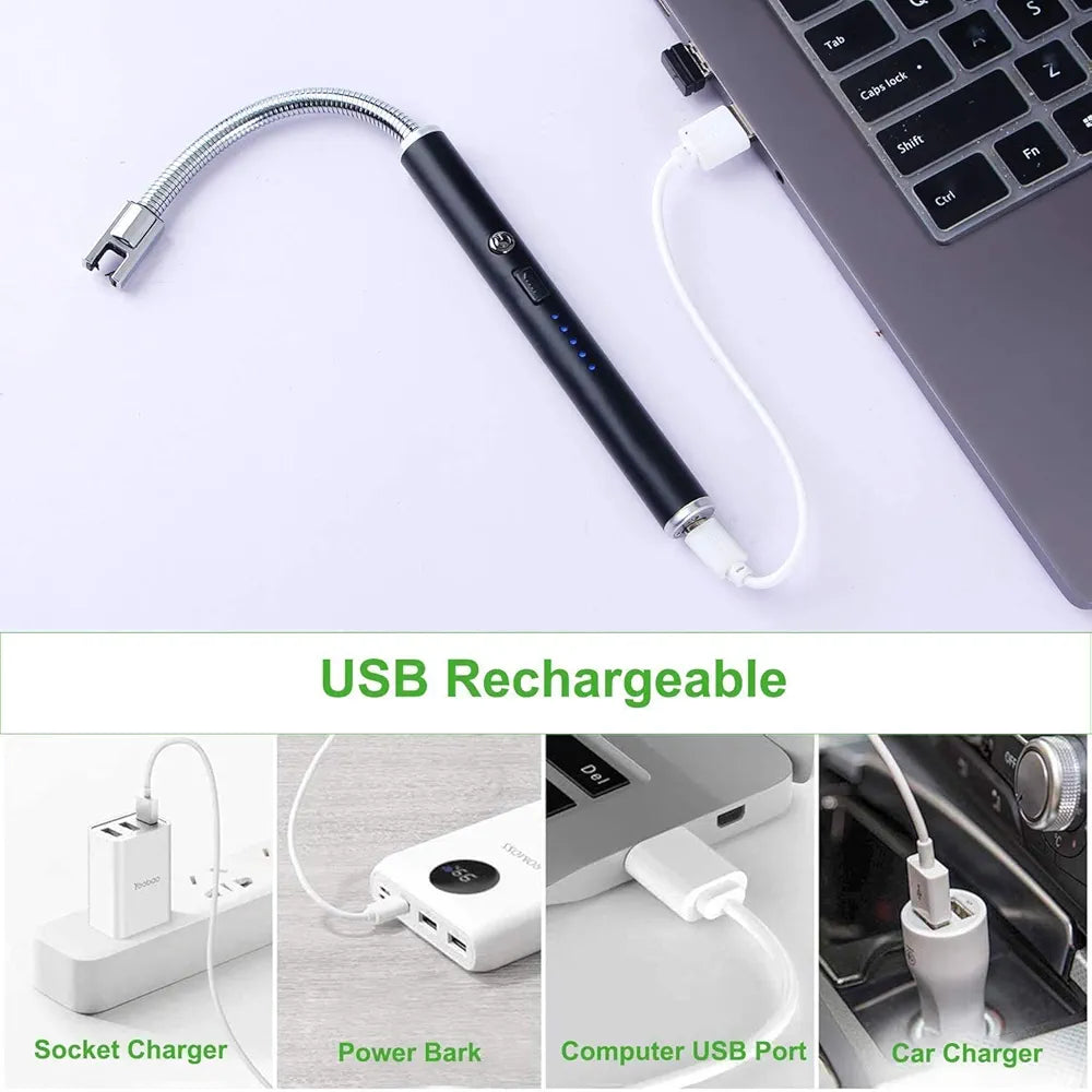 Electric Arc Lighter with Longer 360°Flexible