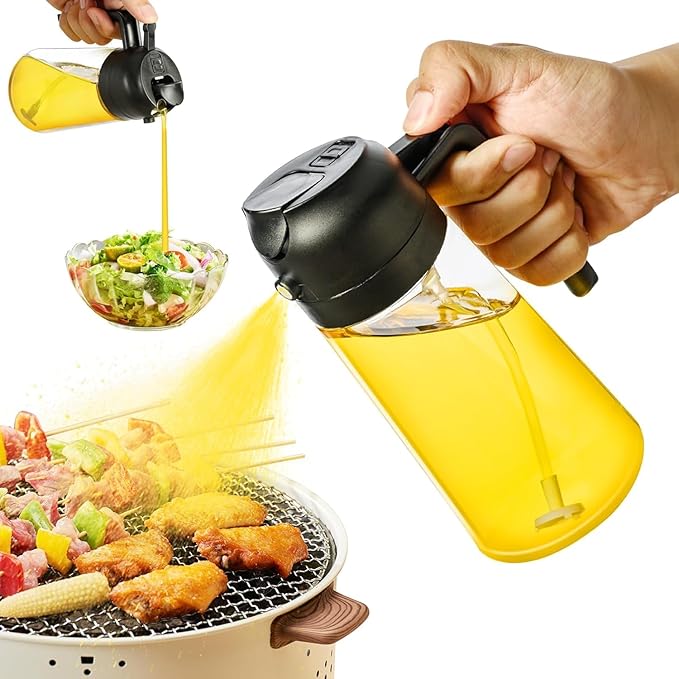 Lazyshop 2 in 1 Oil Spray Bottle