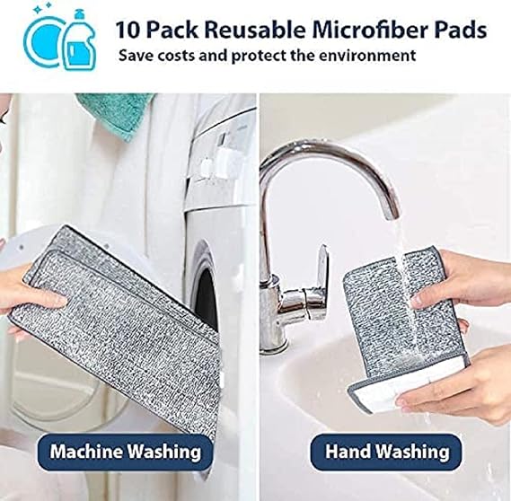 Floor Mop with Bucket Flexible Kitchen Tap Flat Squeeze