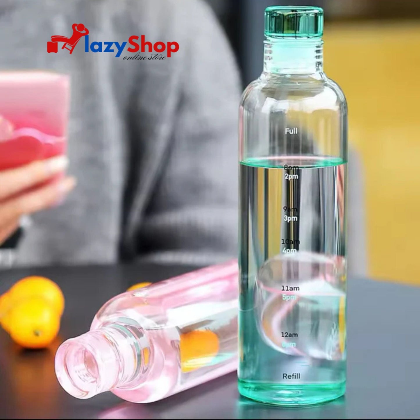 Transparent Bottle (Plastic)