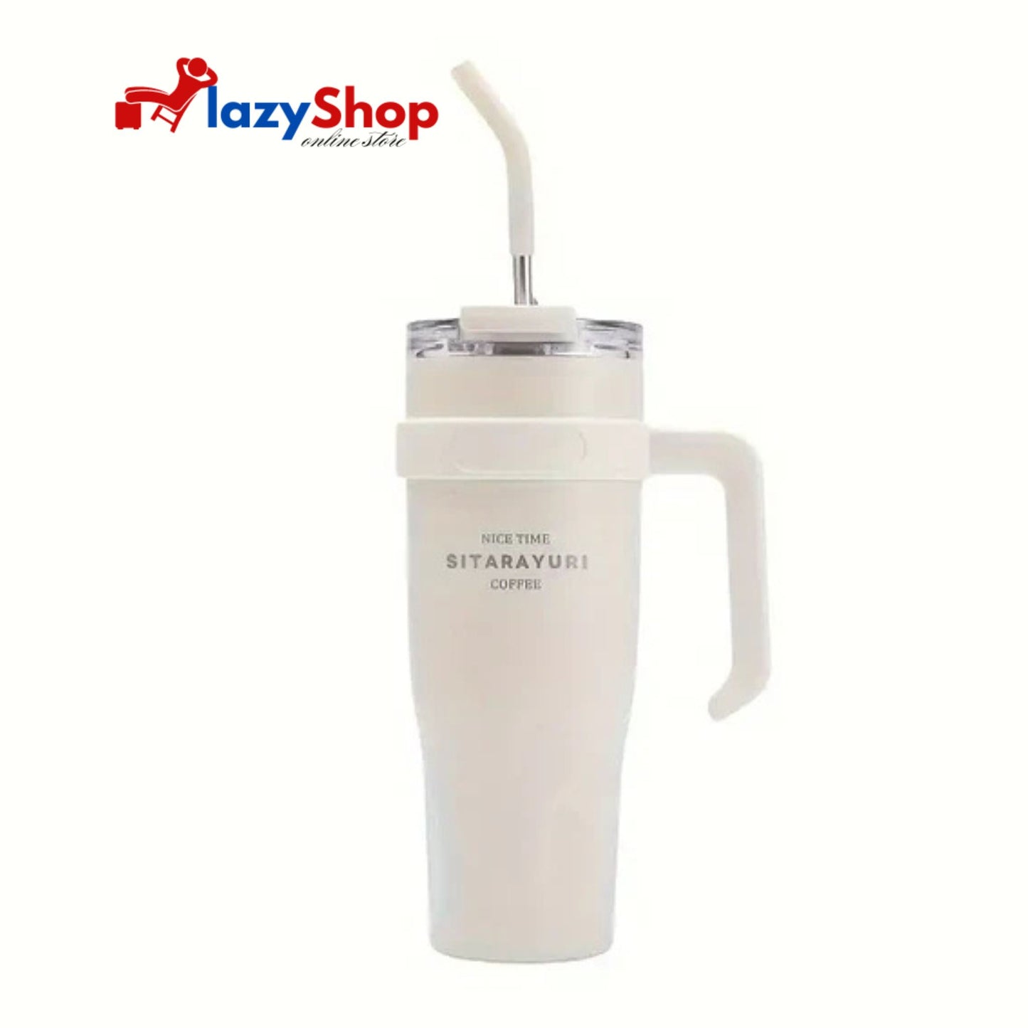 Large-Capacity Stainless Steel Insulated Tumbler