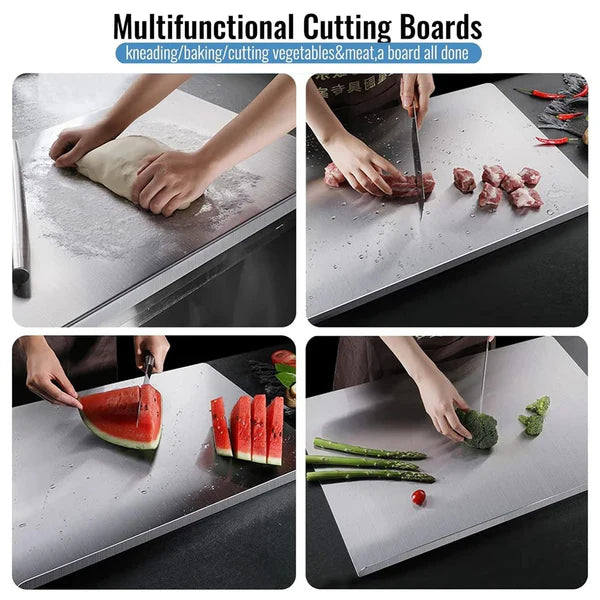 Big 40x48cm Stainless Steel Cutting Board