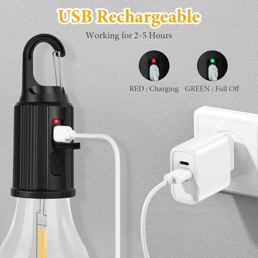 Rechargeable Camping Light Bulb
