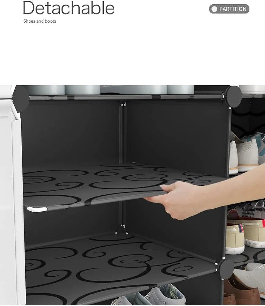 Foldable Shoe Rack Organizer