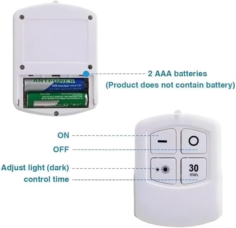 Smart Wireless Night Light with Remote Control