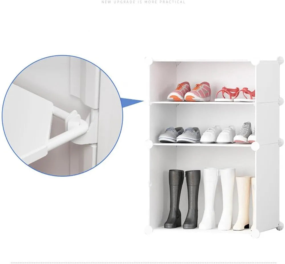 Foldable Shoe Rack Organizer