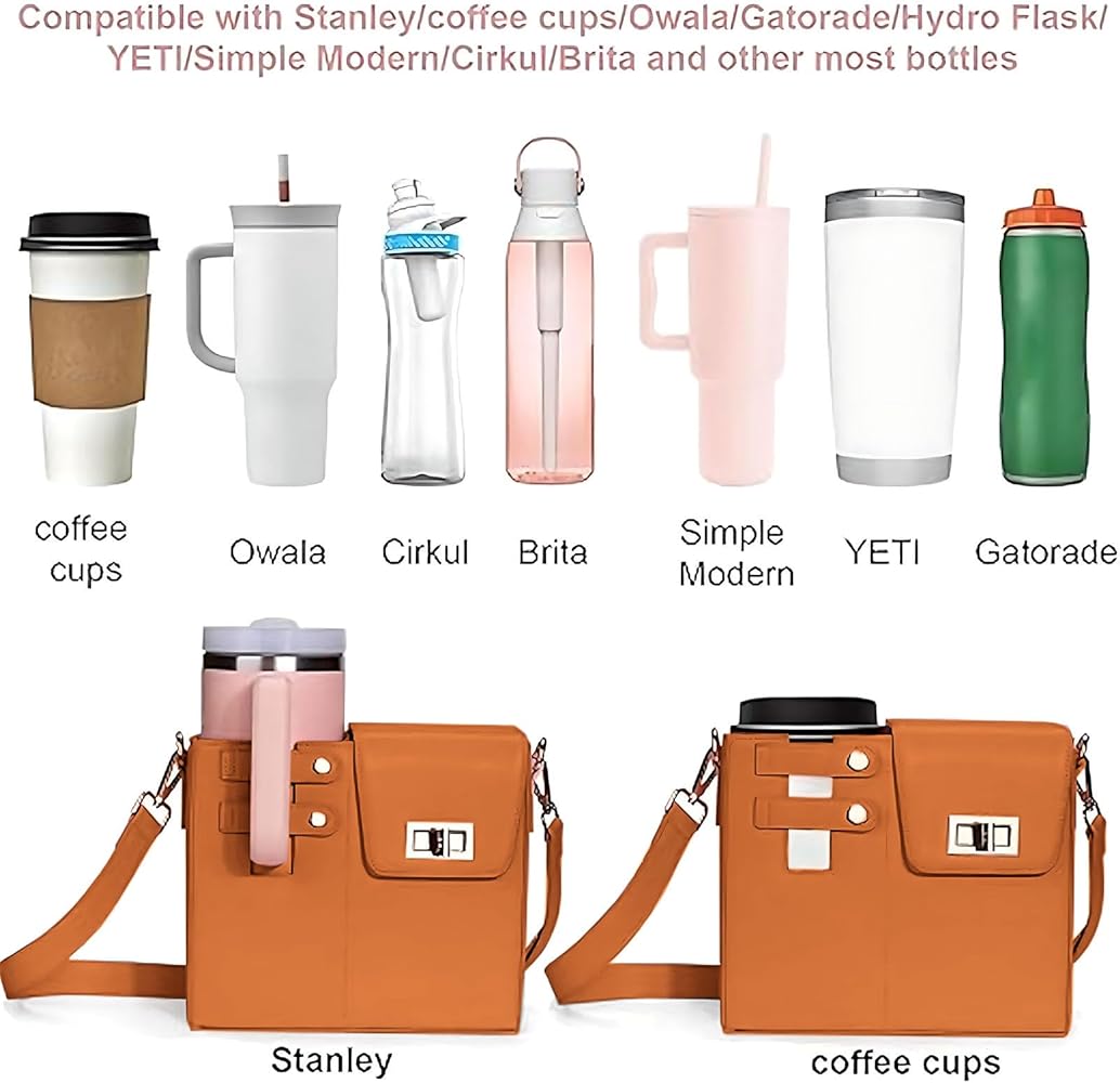Crossbody Tumbler Bag