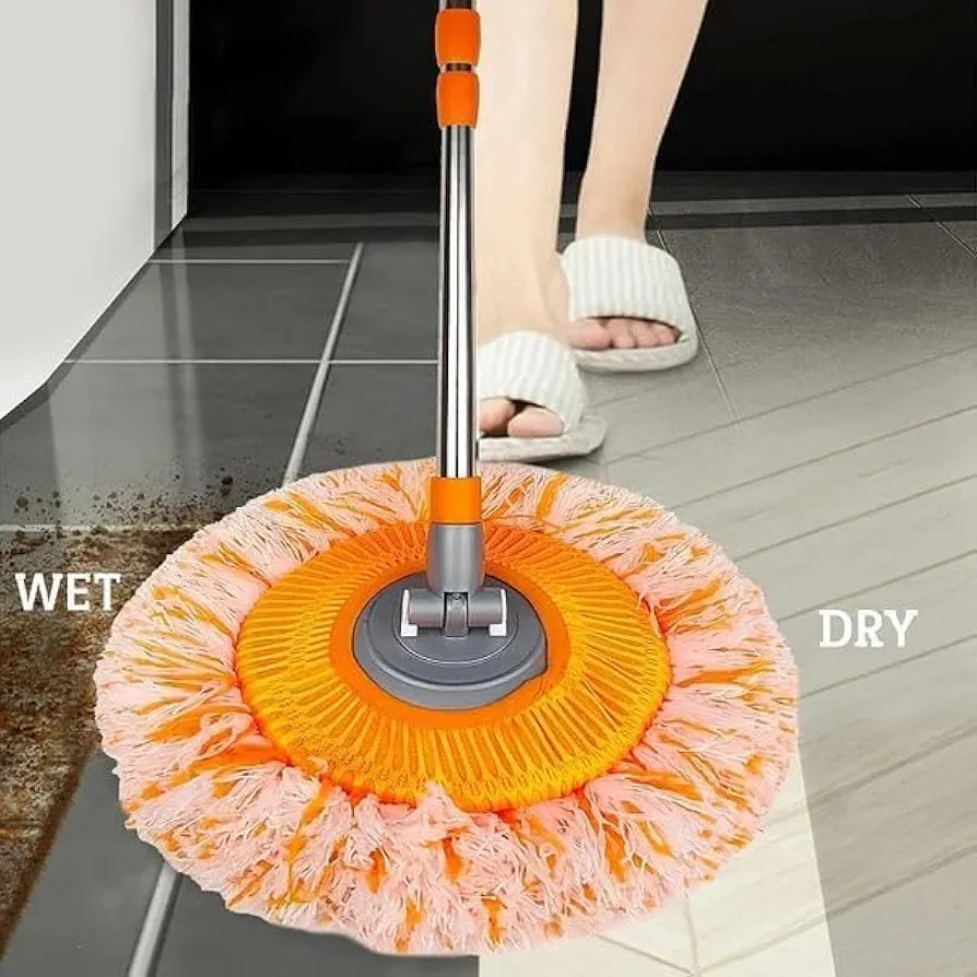 360° Rotatable Sun Flower Adjustable Cleaning Mop