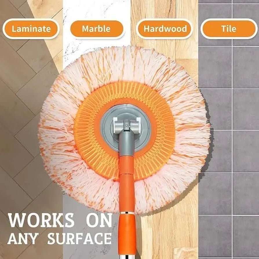 360° Rotatable Sun Flower Adjustable Cleaning Mop