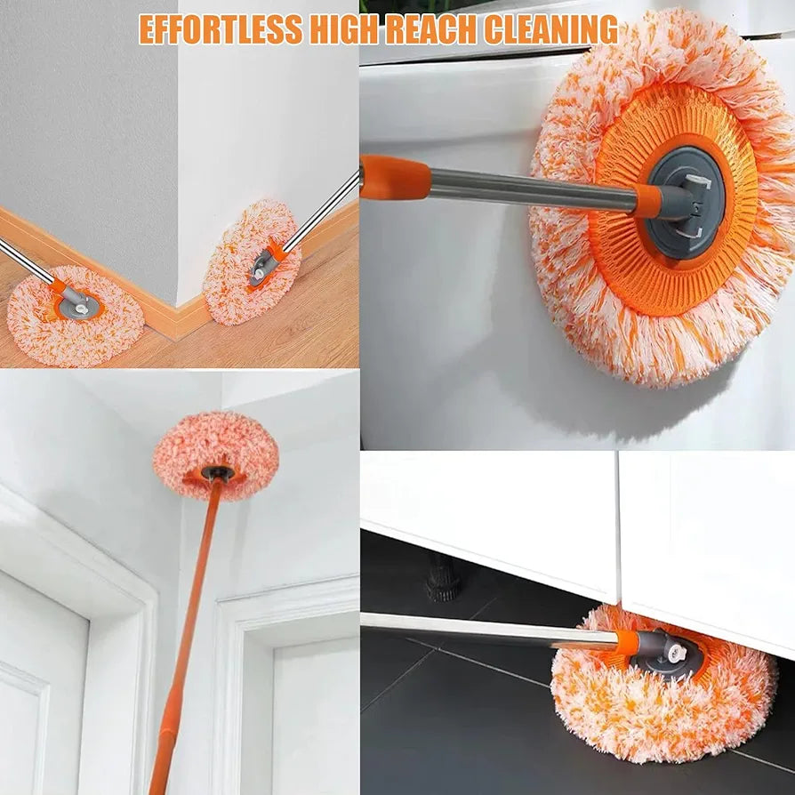 360° Rotatable Sun Flower Adjustable Cleaning Mop