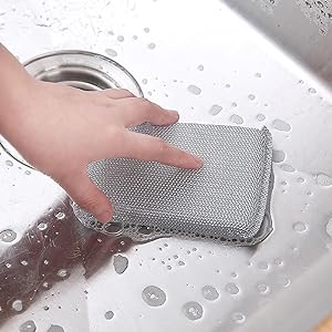 Pack Of 4 Sponge Scrubber