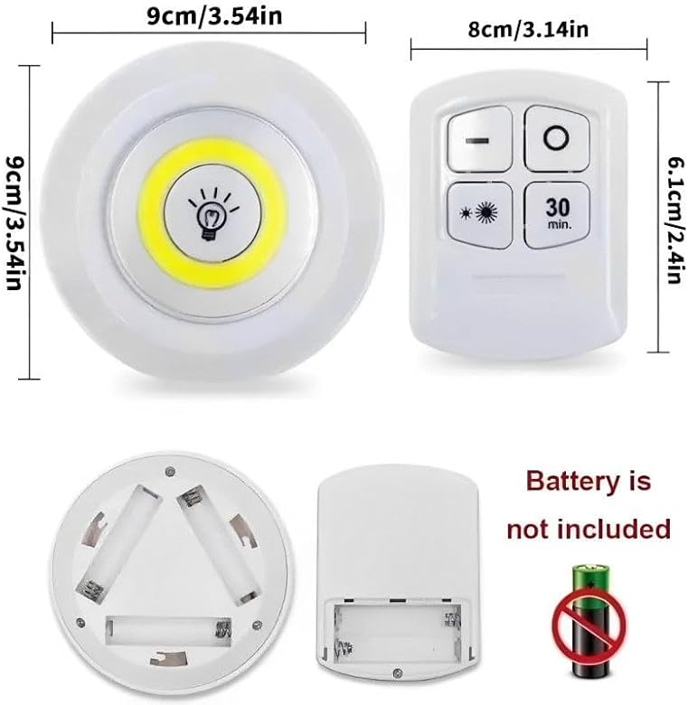 Smart Wireless Night Light with Remote Control