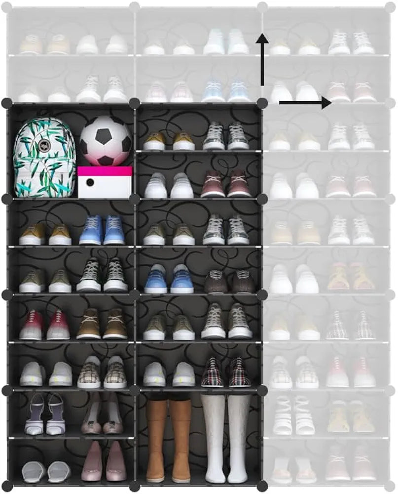 Foldable Shoe Rack Organizer