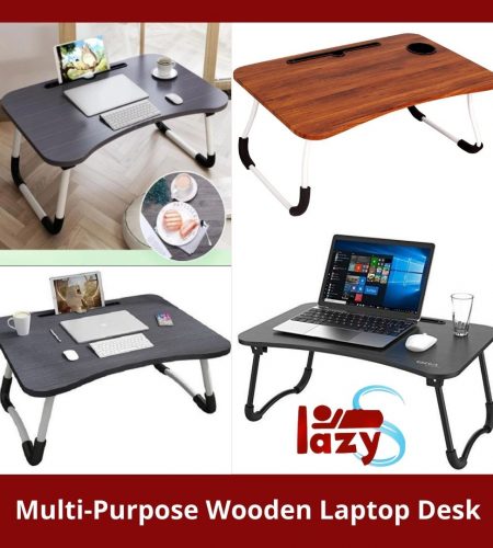 Multi-Purpose Wooden Laptop Desk
