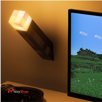 Minecraft Torch LED Lamp