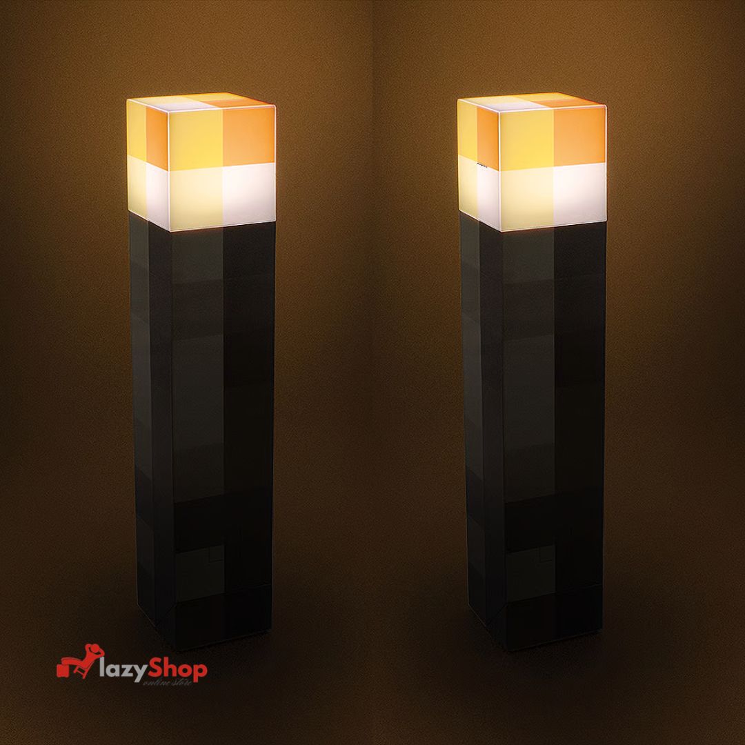 Minecraft Torch LED Lamp