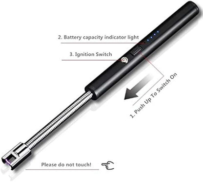 Electric Arc Lighter with Longer 360°Flexible