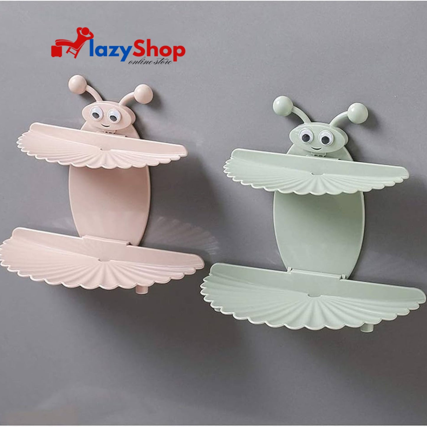 Double Suction Cup Soap Dish
