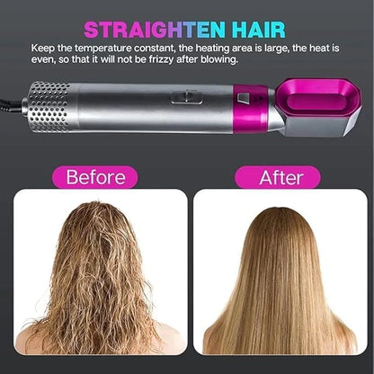 5 in 1 Hot Air Styler Hair Comb Multifunctional Styling Tool Set