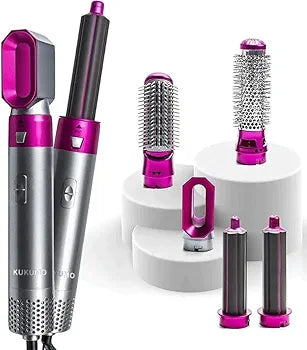 5 in 1 Hot Air Styler Hair Comb Multifunctional Styling Tool Set